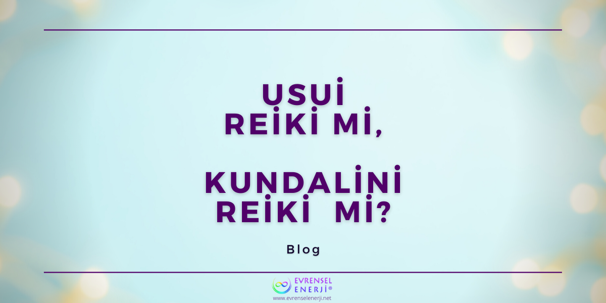 Usui Reiki mi, Kundalini Reiki mi?